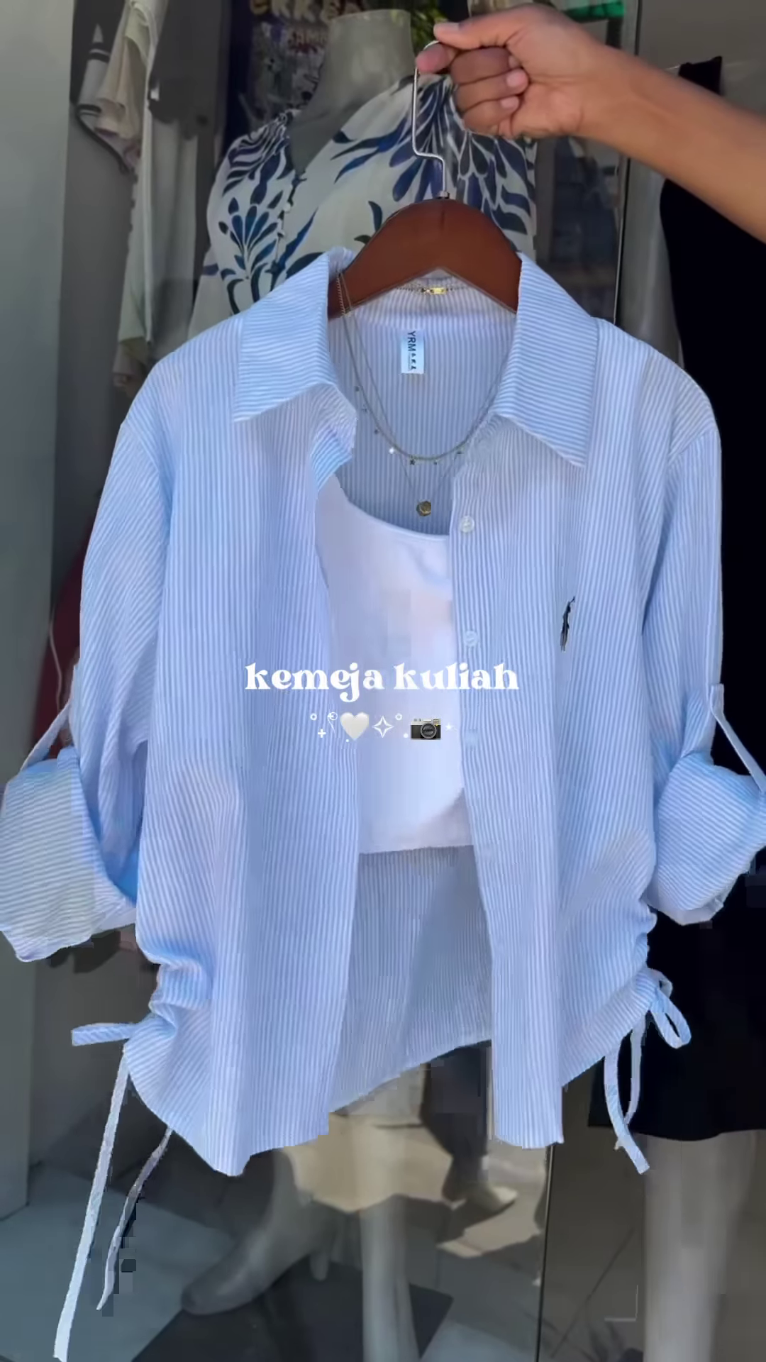 Striped Oversized Shirt – Classic & Versatile