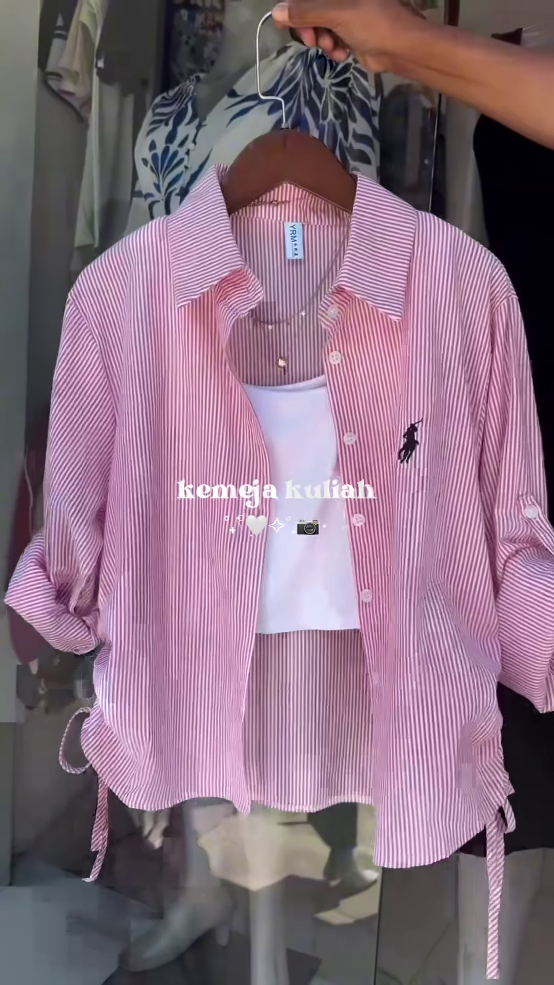 Striped Oversized Shirt – Classic & Versatile - Image 2