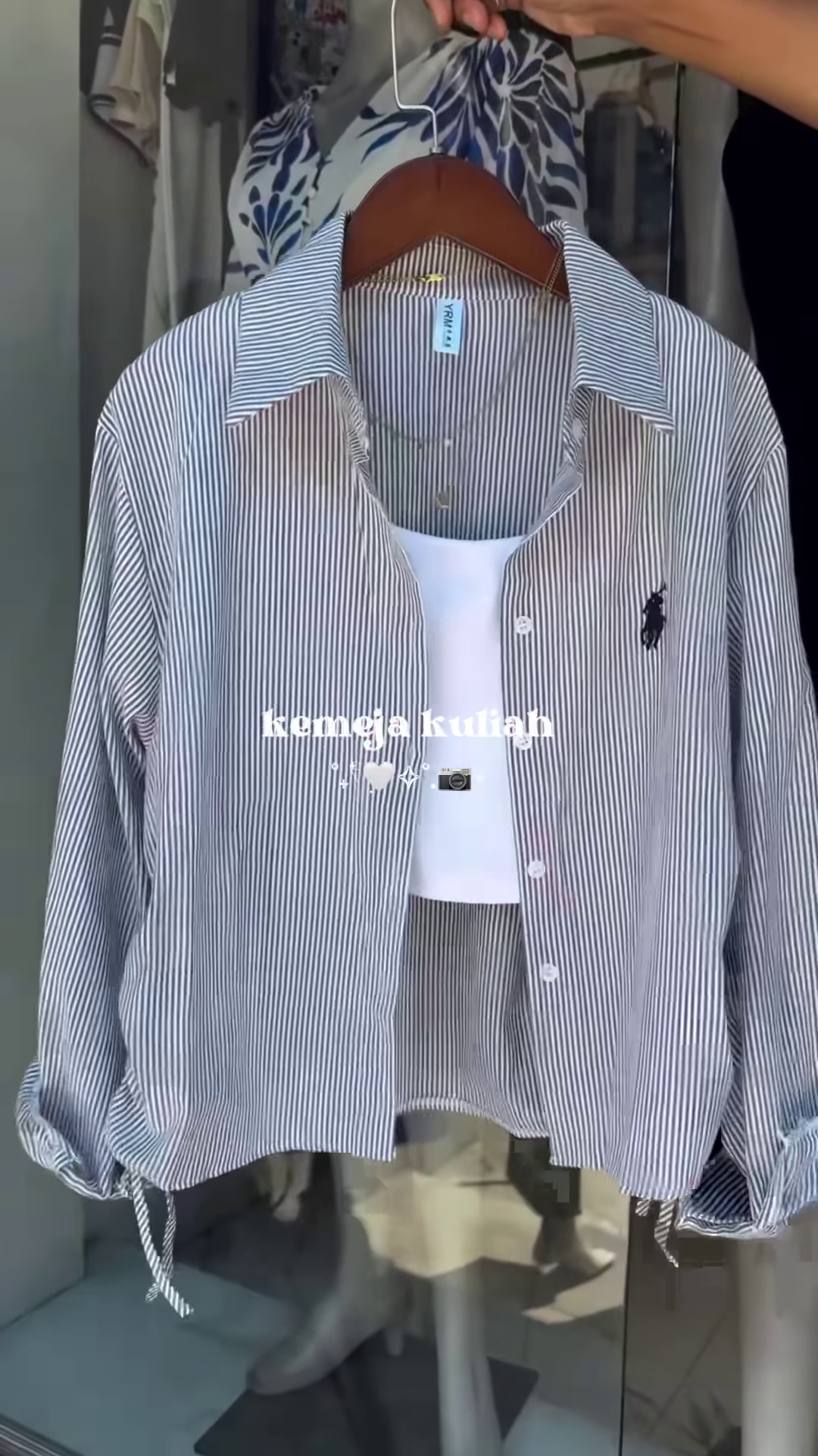 Striped Oversized Shirt – Classic & Versatile - Image 3