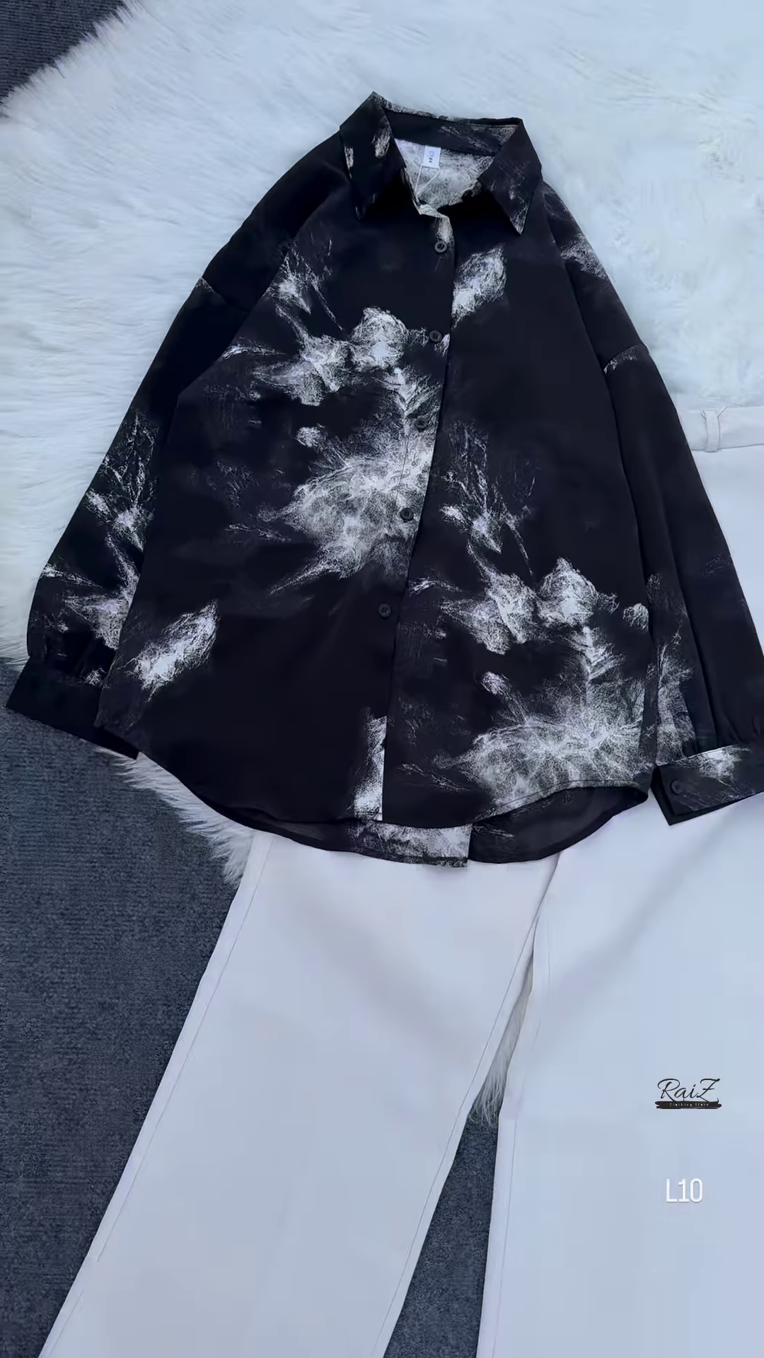 Abstract Print Shirt – A Statement Piece 🎨