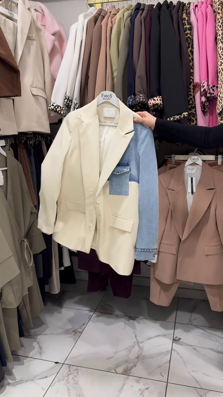 Trendy Denim & Blazer Co-Ord Set – A Chic Fusion of Style - Image 3