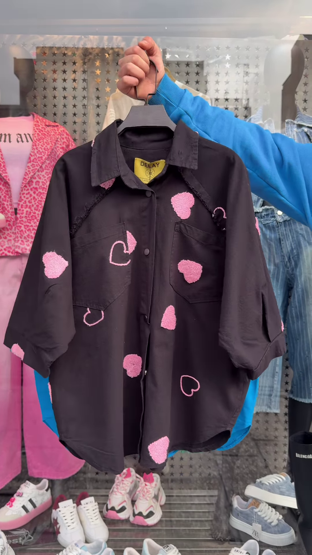 π Trendy Oversized Pink Heart Shirt β Now in 5 Colors! π - Image 6