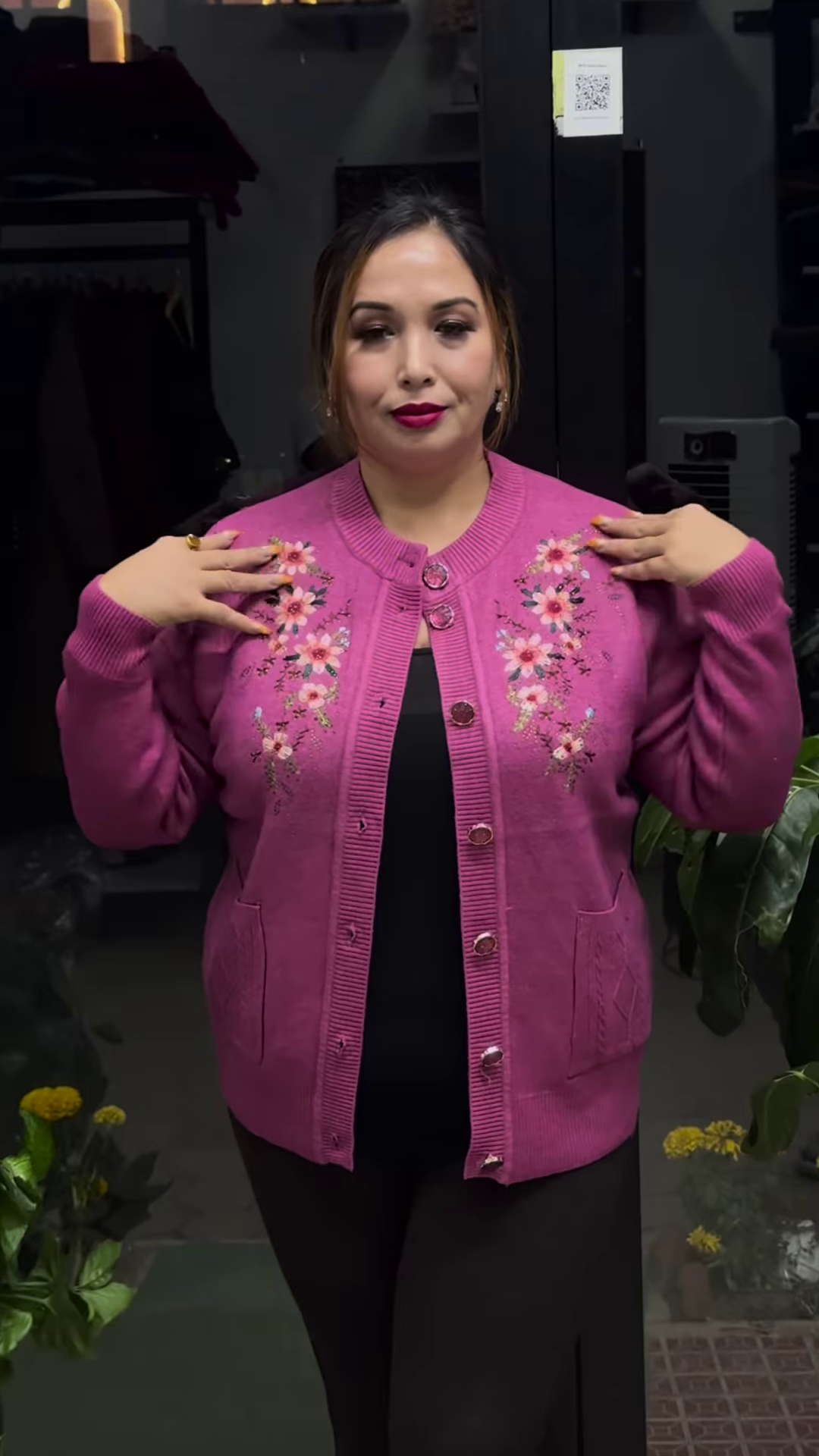 Embroidered Floral Cardigan β Elegant Warmth with Everyday Comfort πΈπ§₯ - Image 5