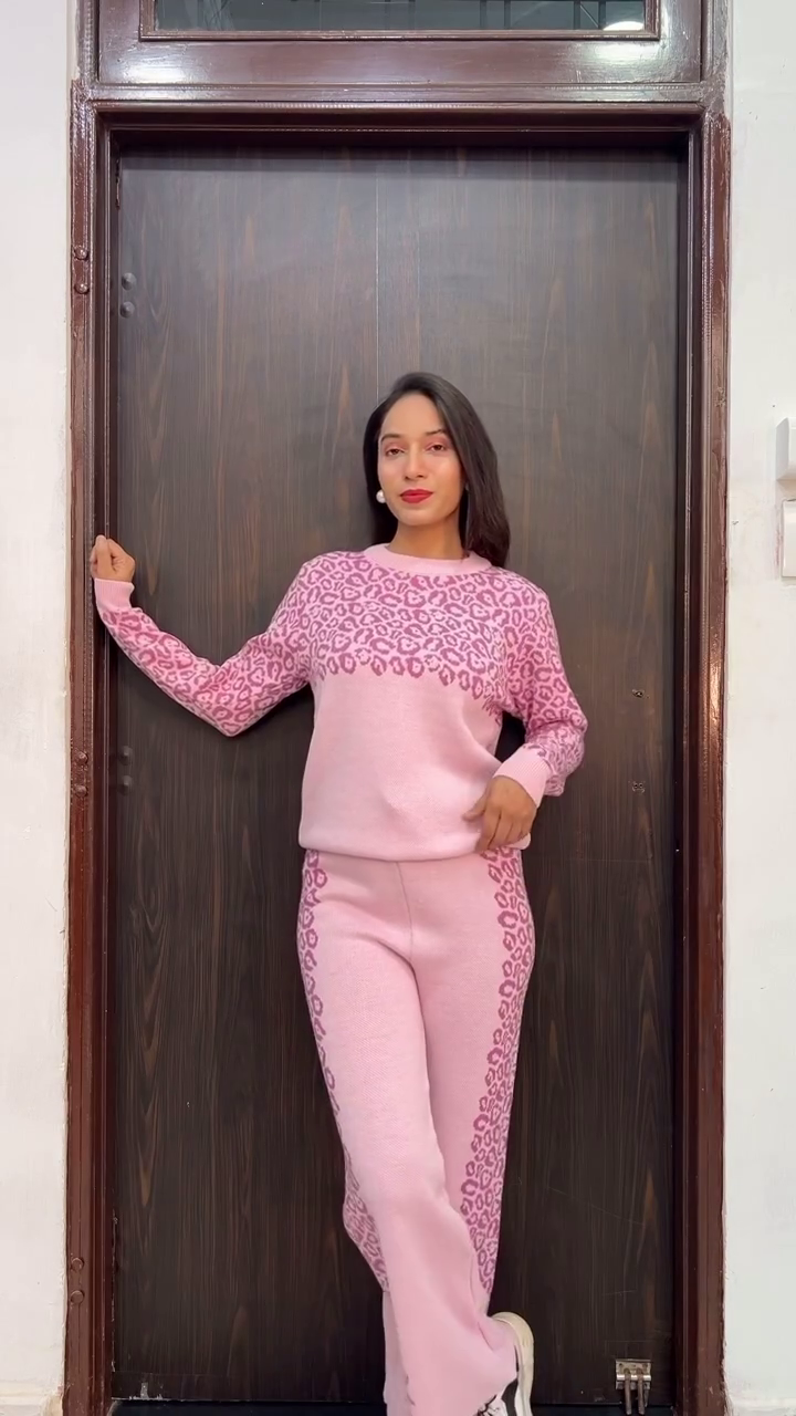 Cotton Zip-Knit Co-ord Set – Effortless Sporty Style, Day-Long Comfort 🧵✨ - Image 4