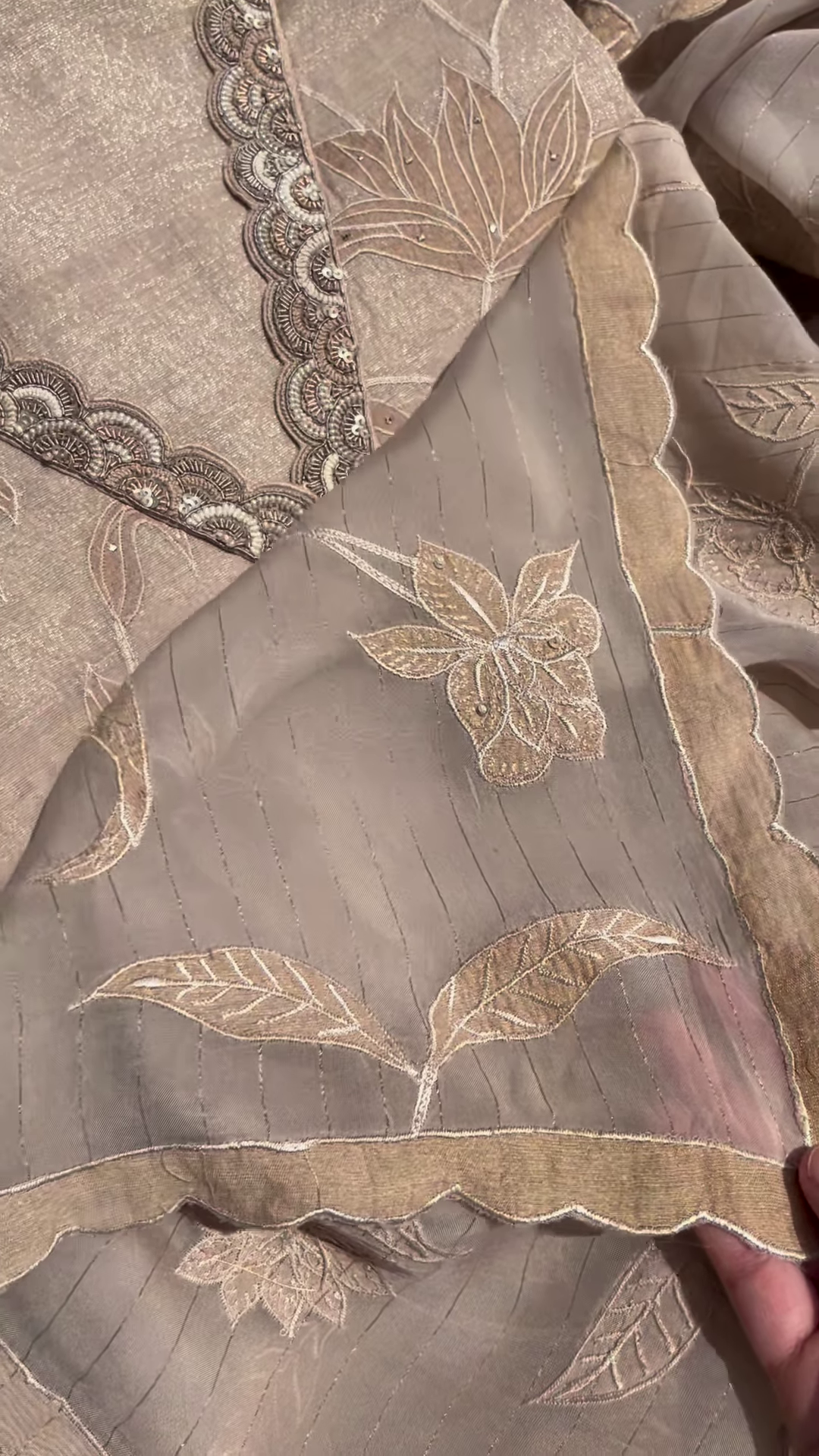 Kutch Handwork Embroidered Kurta with Mirror Work - Image 3