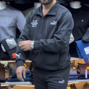 BLACK PUMA PERFORMANCE TRACKSUIT