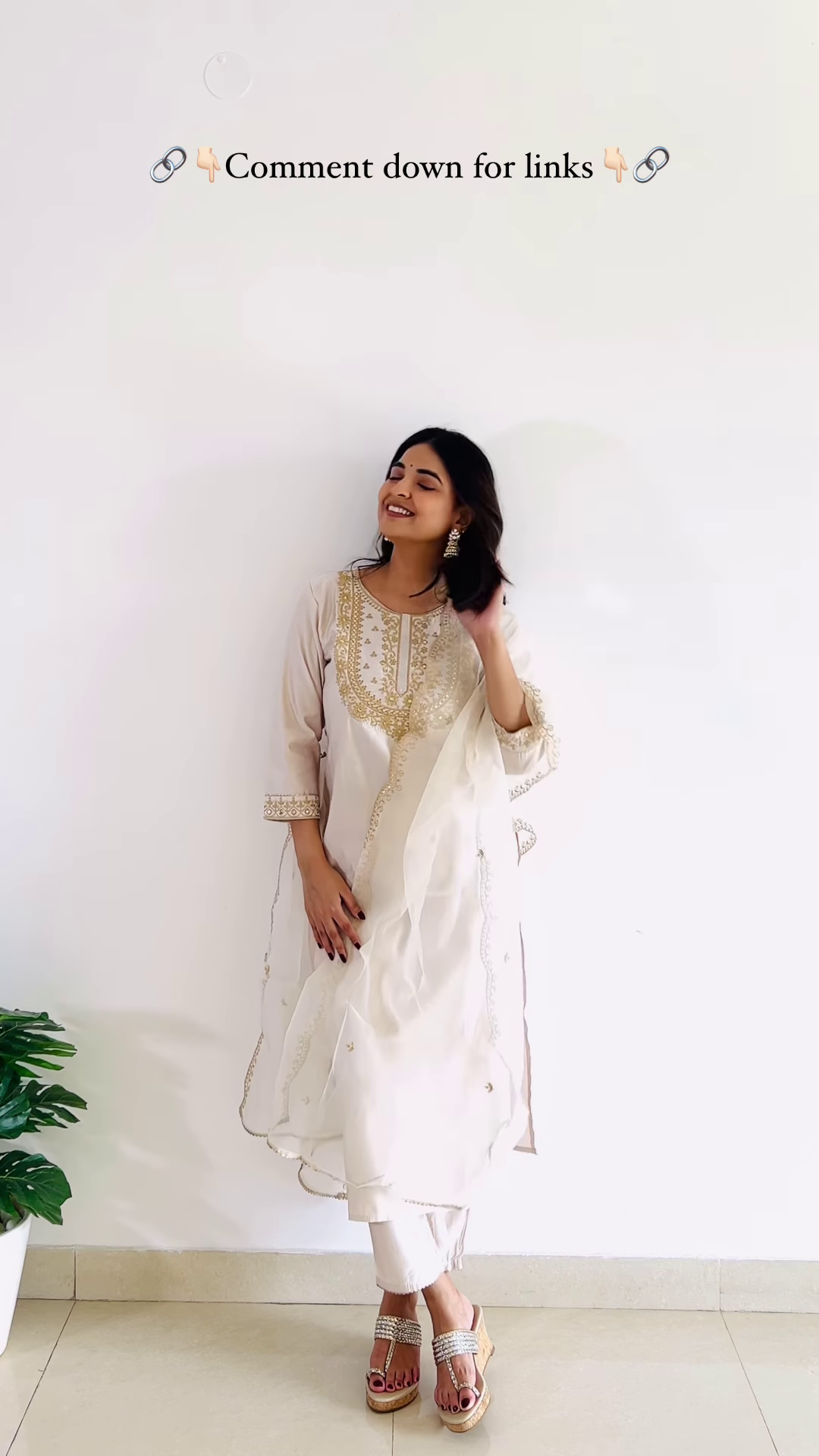 Deep Royal Purple Silk Suit with Ornate Gold Zari Embroidery and Straight Pants - Elegant Party Wear - Image 2